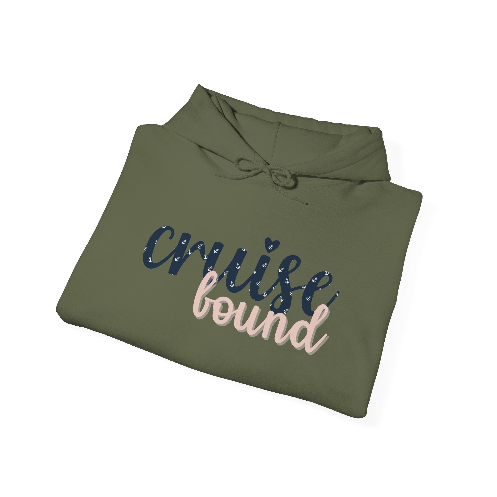 Cruise Bound Unisex Hooded Sweatshirt - Cozy Travel Apparel for Vacation, Summer Adventures, Gift for Cruise Lovers, Relaxed Style