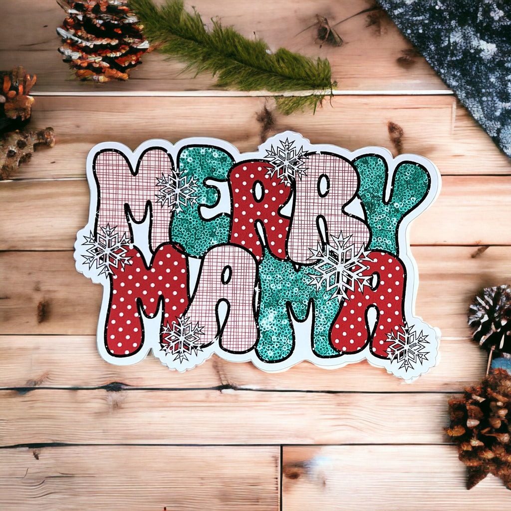 Merry Mama Sticker