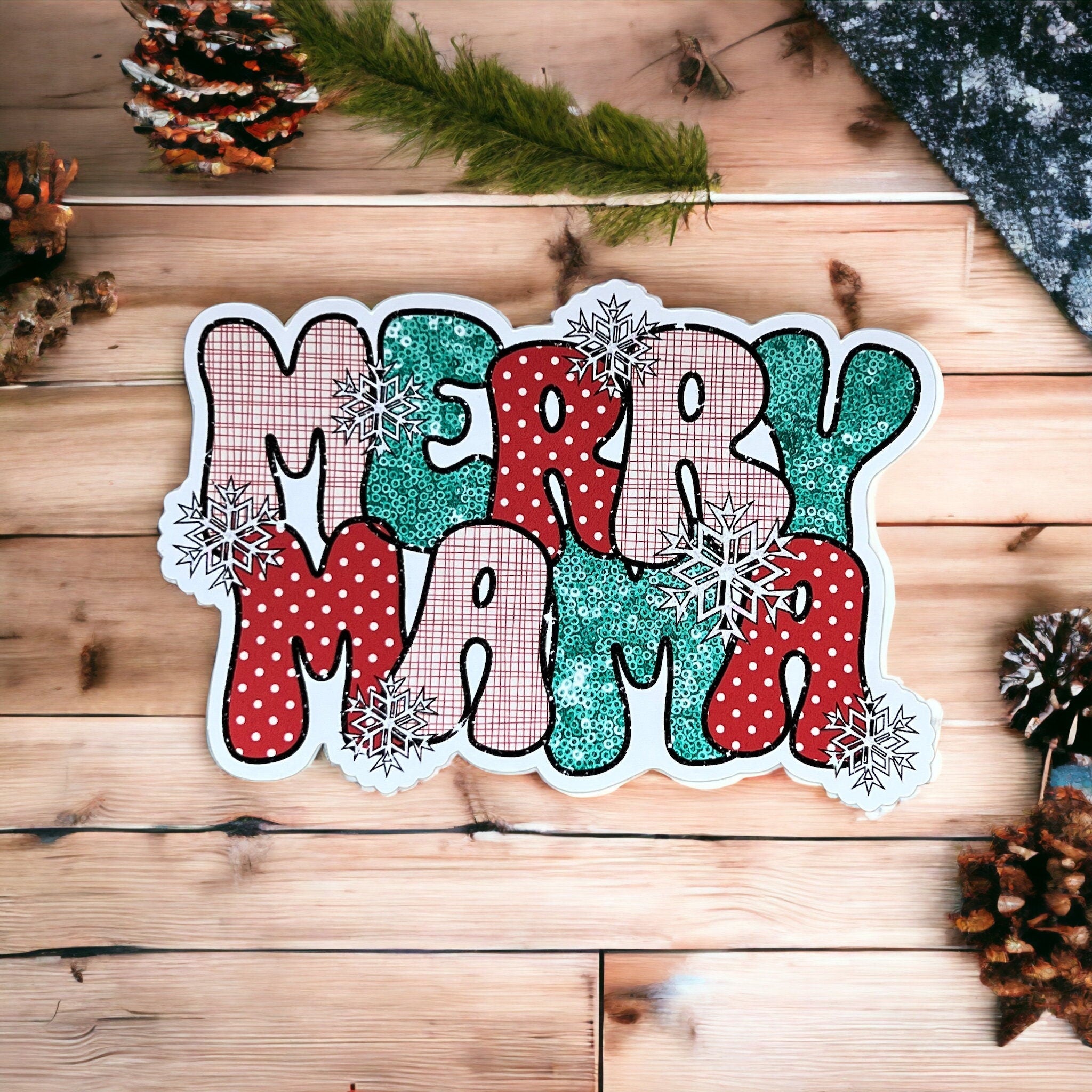 Merry Mama Sticker