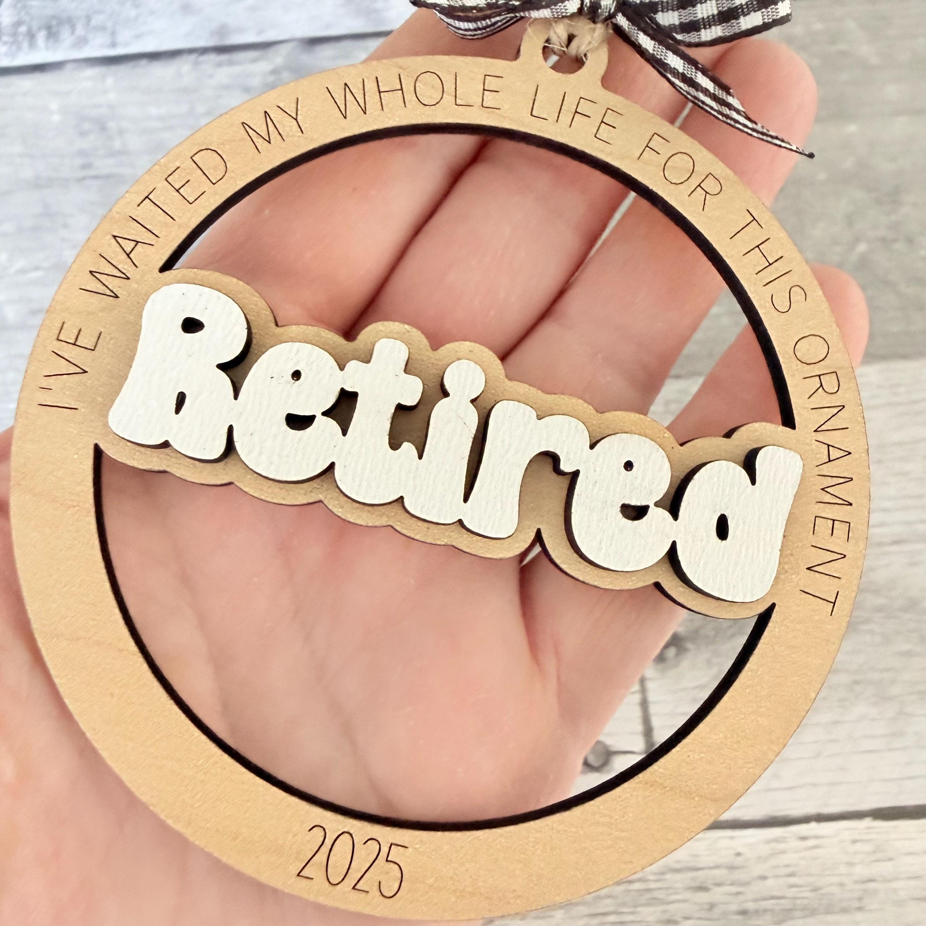 Retired 2026 Wood Ornament