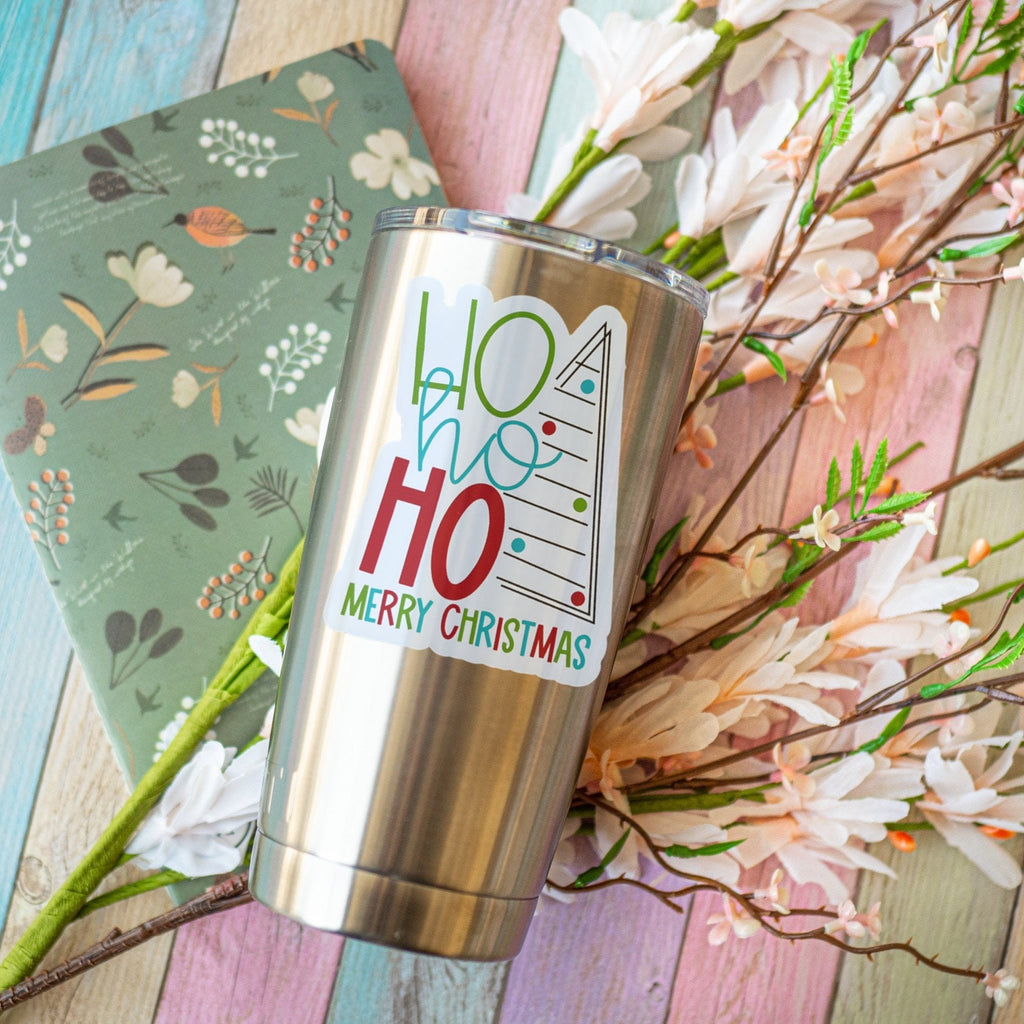 Ho Ho Ho Merry Christmas Sticker