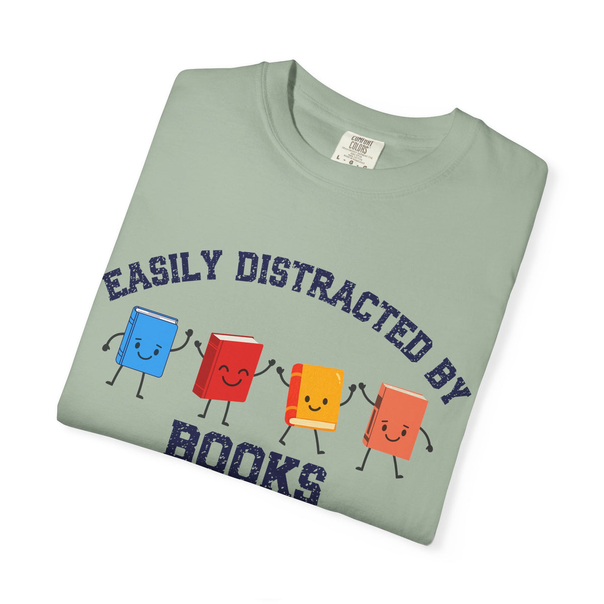 Easily Distracted By Books T-Shirt