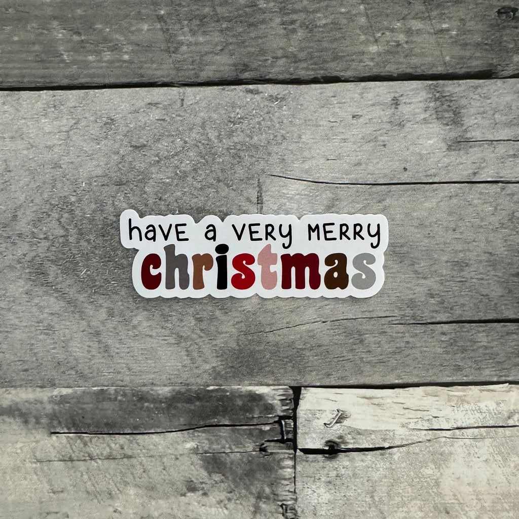 Have A Very Merry Christmas Sticker
