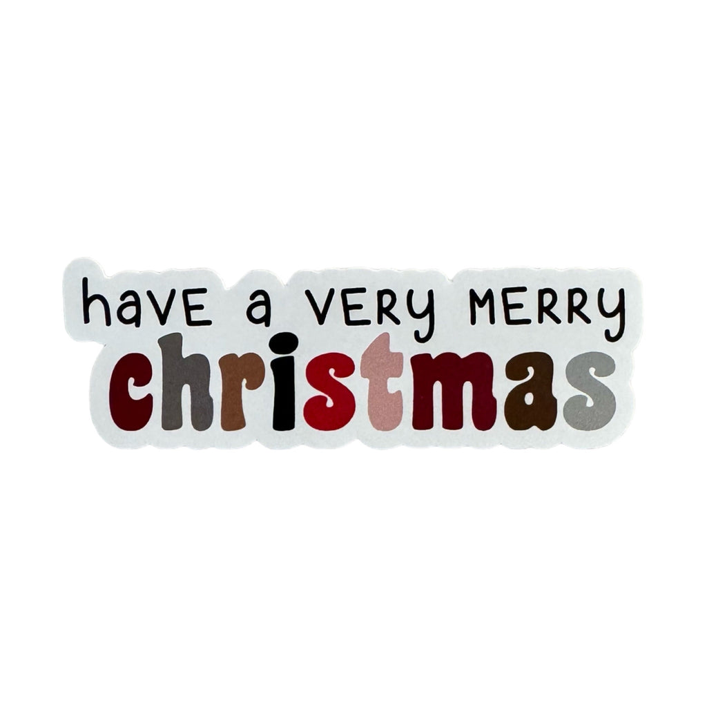 Have A Very Merry Christmas Sticker