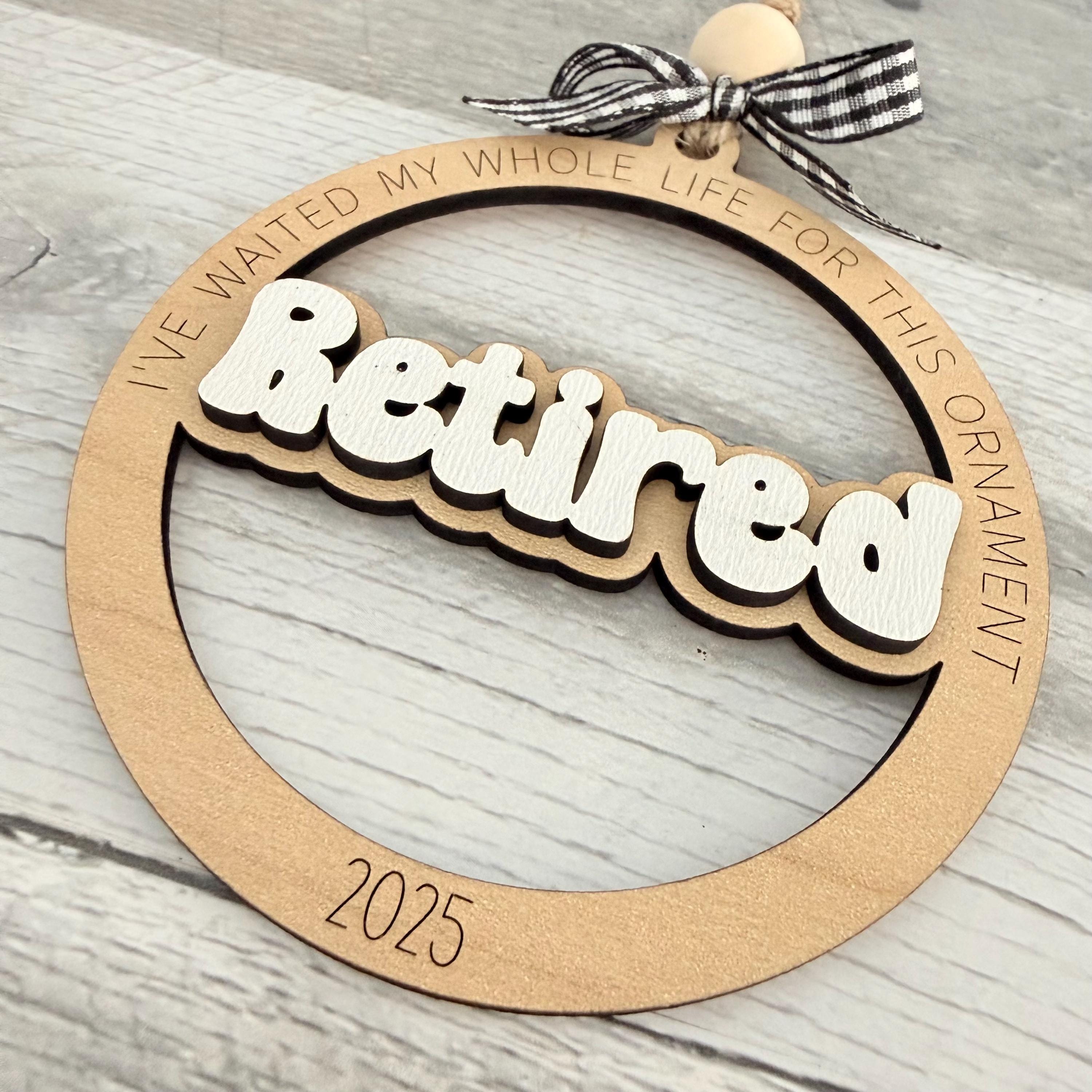 Retired 2026 Wood Ornament
