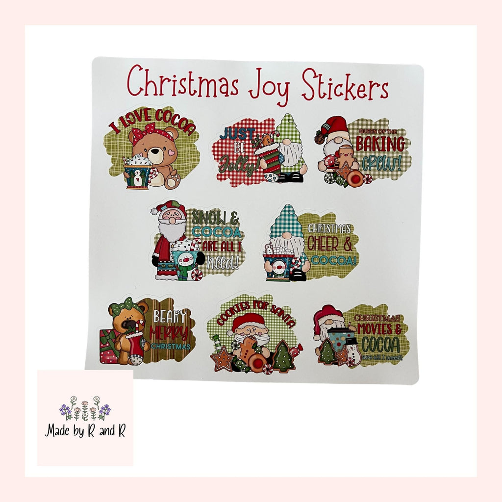Christmas Joy Stickers