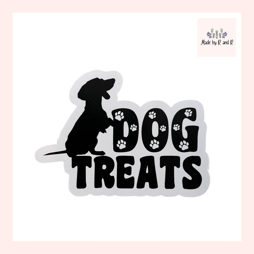 Dachshund Dog Treats Sticker from Made By R And R