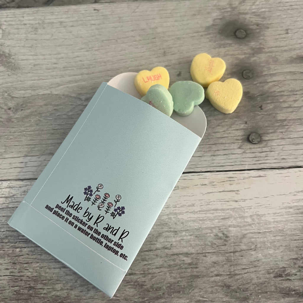 Cute Food Valentine Envelopes (Set of 10) *candy NOT included*