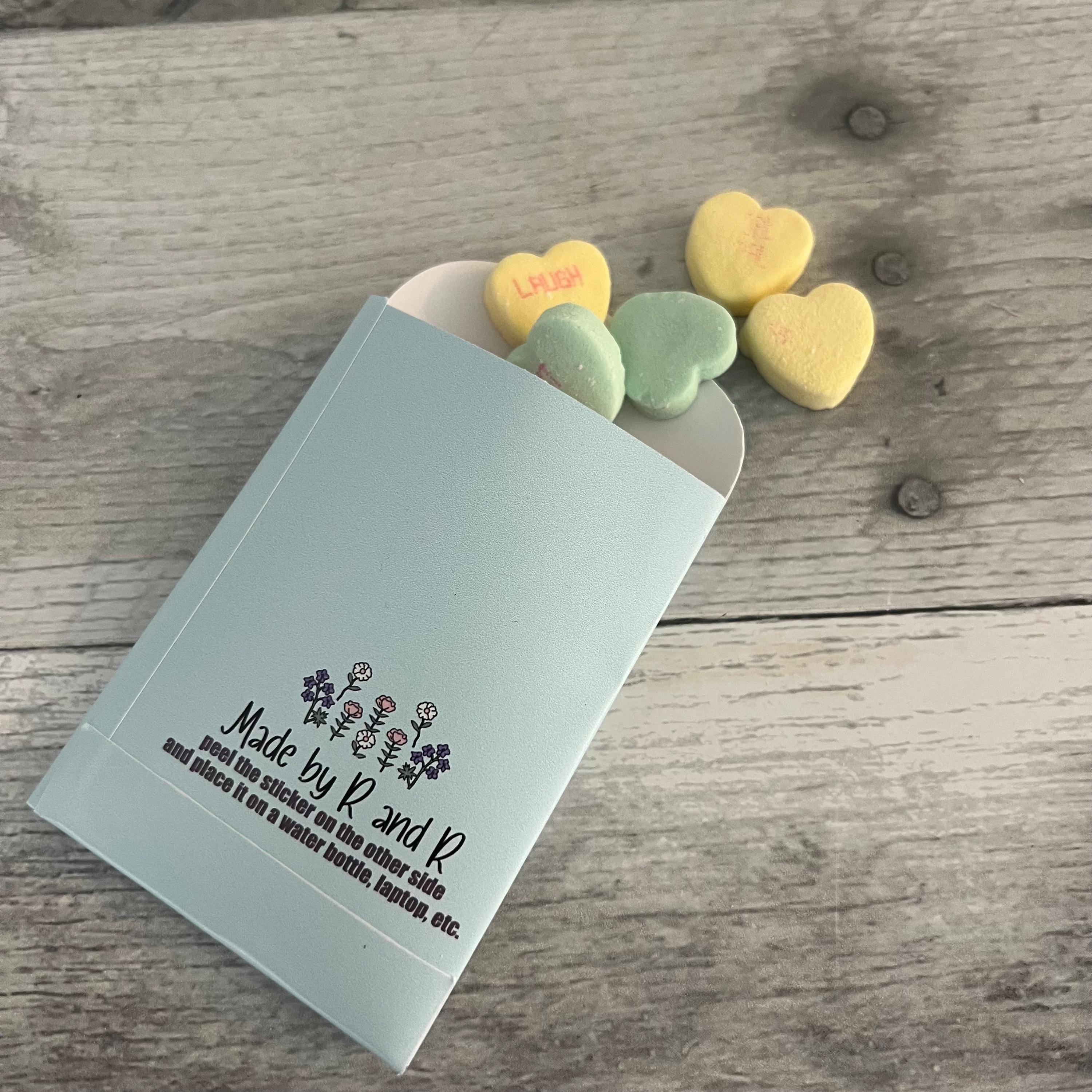 Cute Food Valentine Envelopes (Set of 10) *candy NOT included*