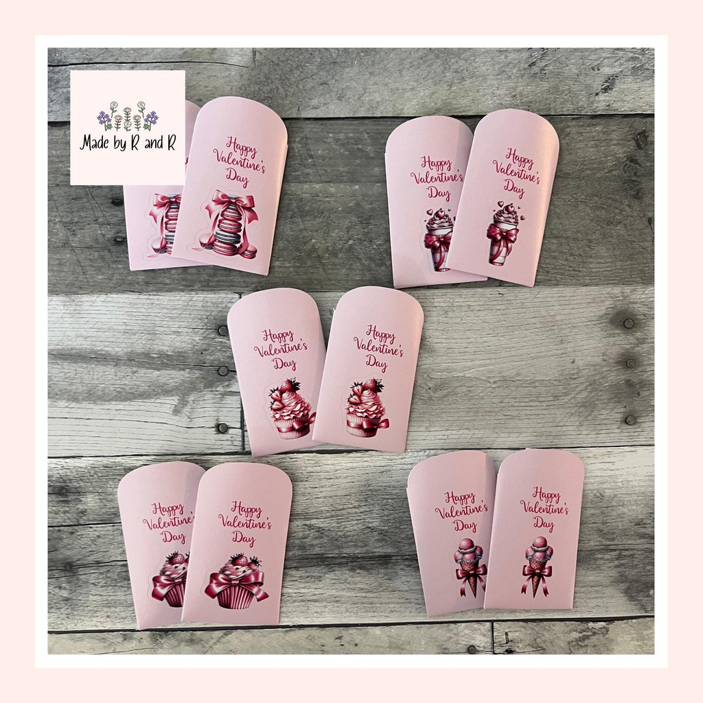Sweet Valentine Envelopes (Set of 10) *candy NOT included*