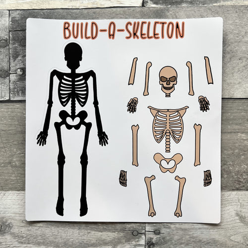 Build A Skeleton Sticker