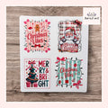 Christmas Vibes Stickers (set of 4)