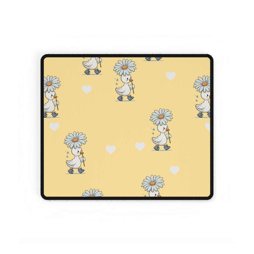 Yellow Goose Desk Mats and Mouse pads, Office Decor, Birthday Gifts, Home Workspace