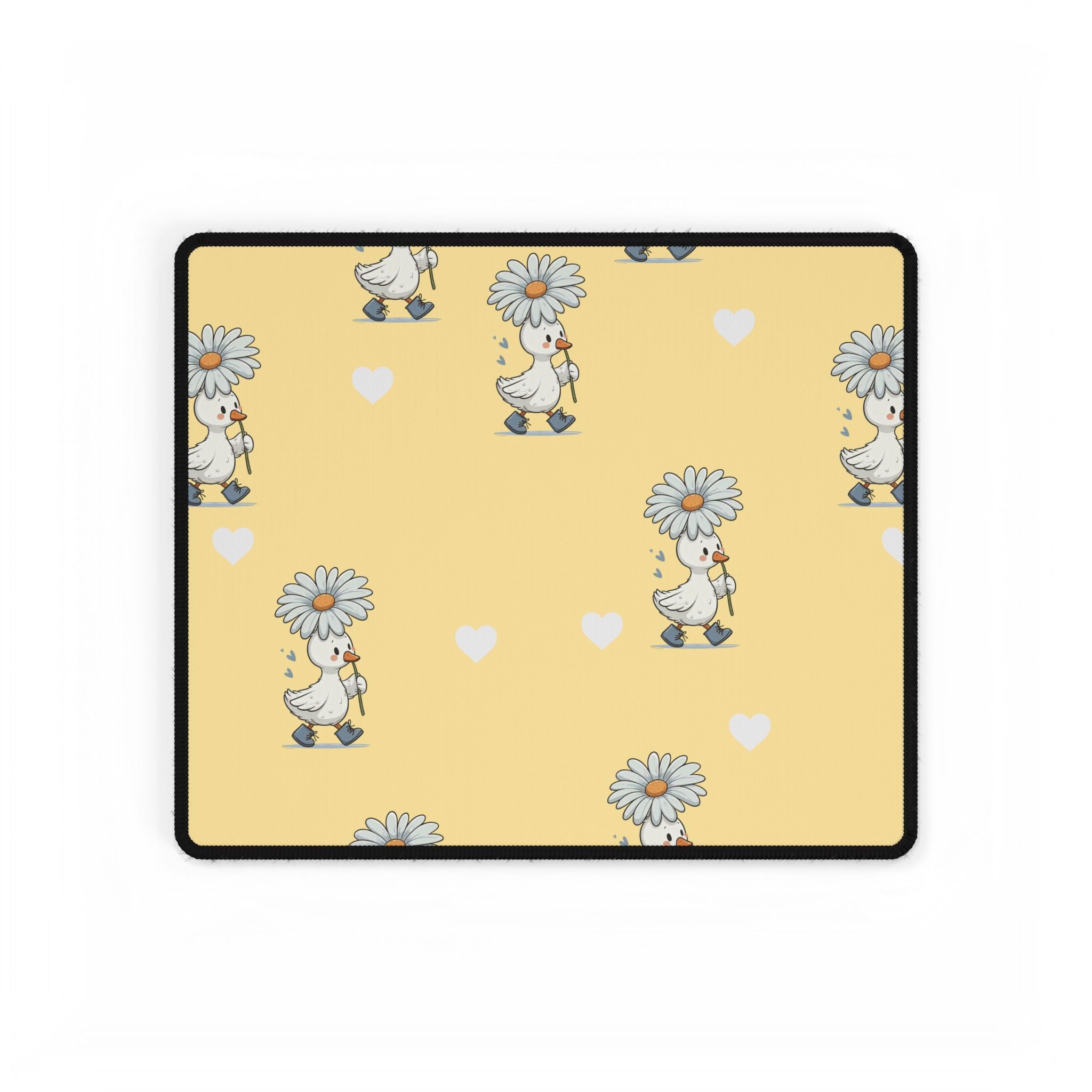 Yellow Goose Desk Mats and Mouse pads, Office Decor, Birthday Gifts, Home Workspace