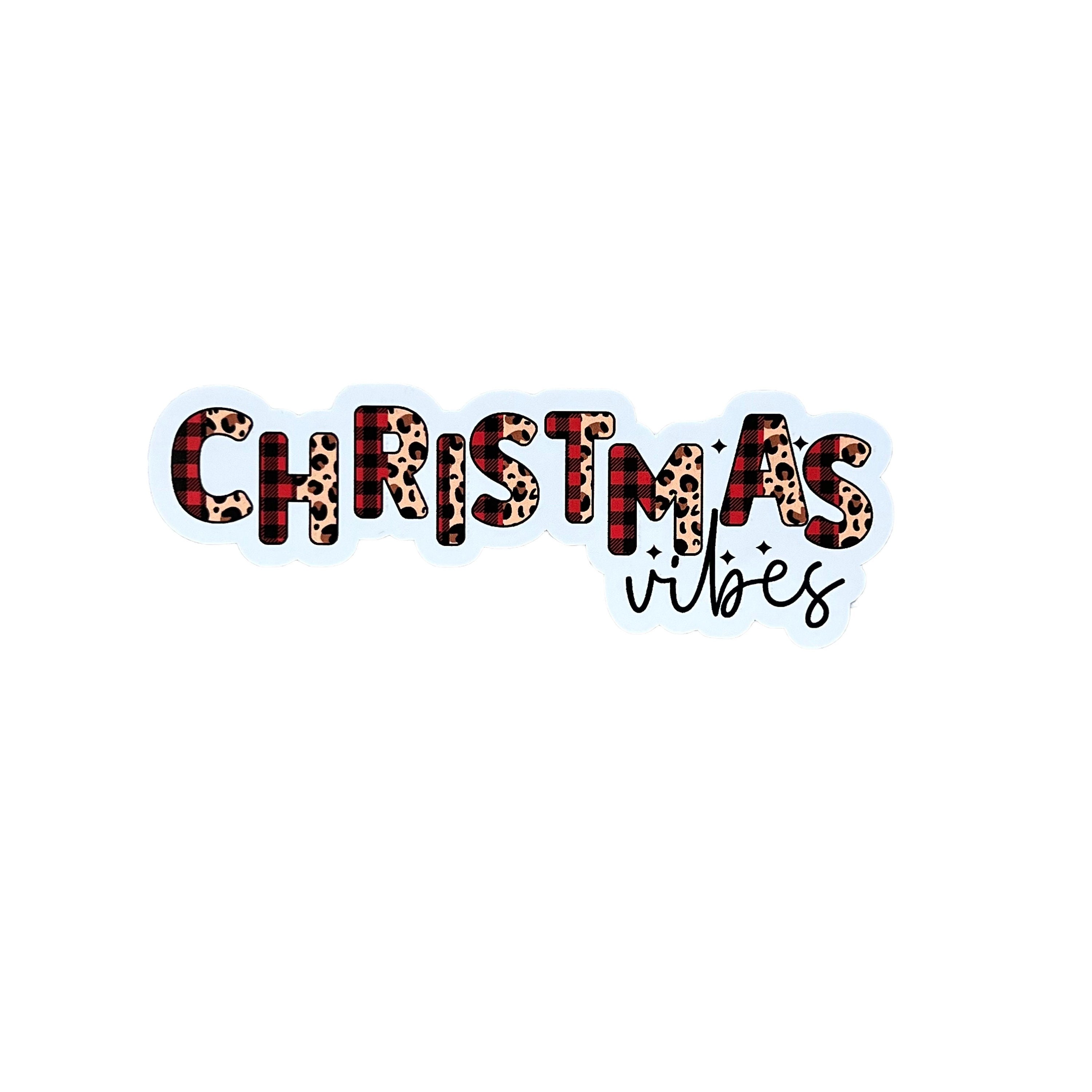 Christmas Vibes Sticker