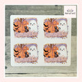 Custom Halloween Stickers (set of 4)