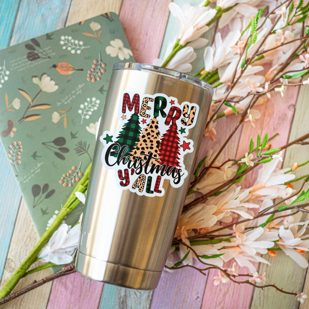 Merry Christmas Y'all Sticker