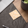 Orange Pumpkin Post-It Note Pads, Fall Themed Sticky Notes, Fall Memo Pads, Perfect for Autumn