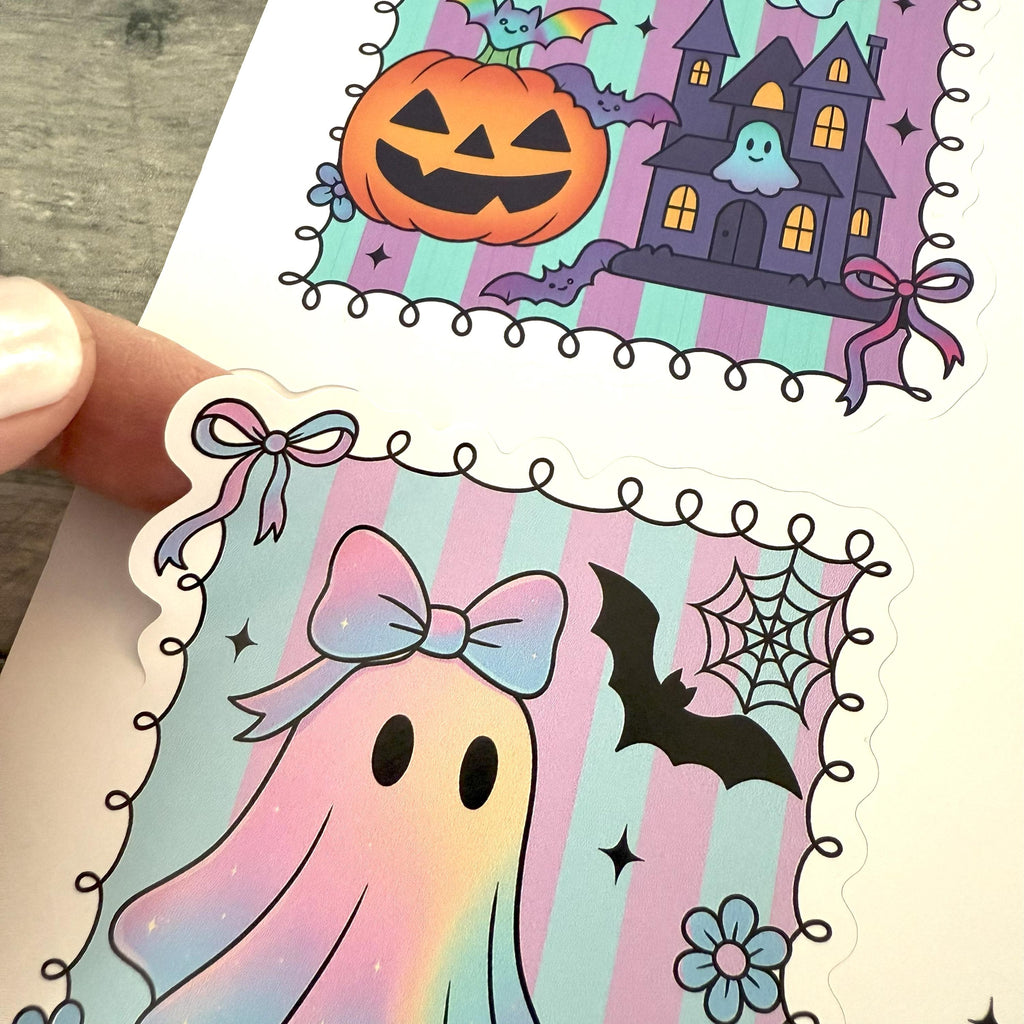 Pastel Halloween Sticker Sheet