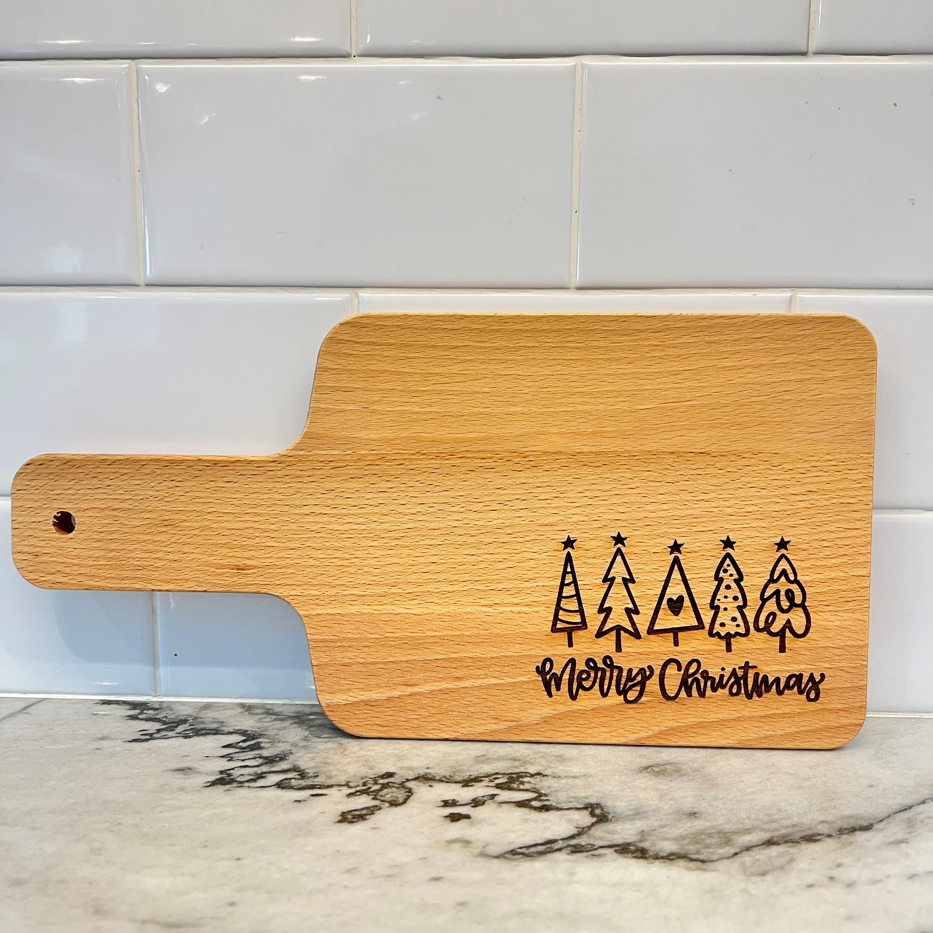 Merry Christmas Cutting Board