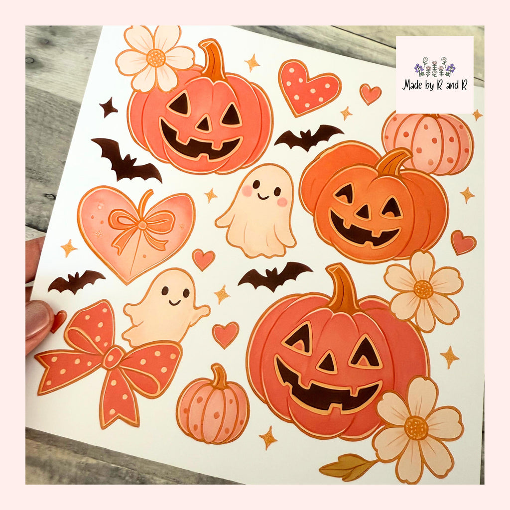 Cute Halloween Sticker Sheet