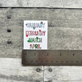 Month Name Stickers (set of 12) choose large or small size
