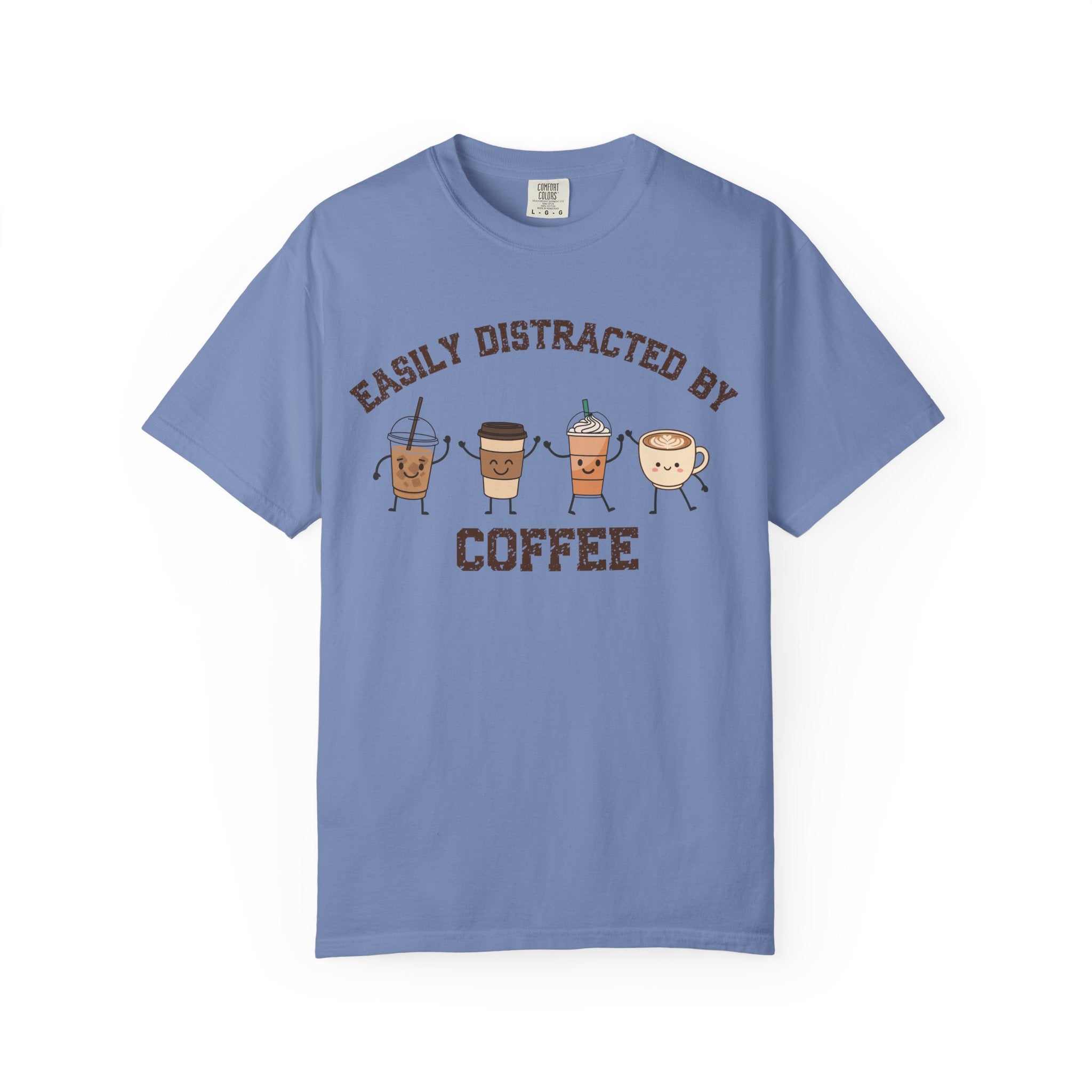 Easily Distracted By Coffee T-Shirt