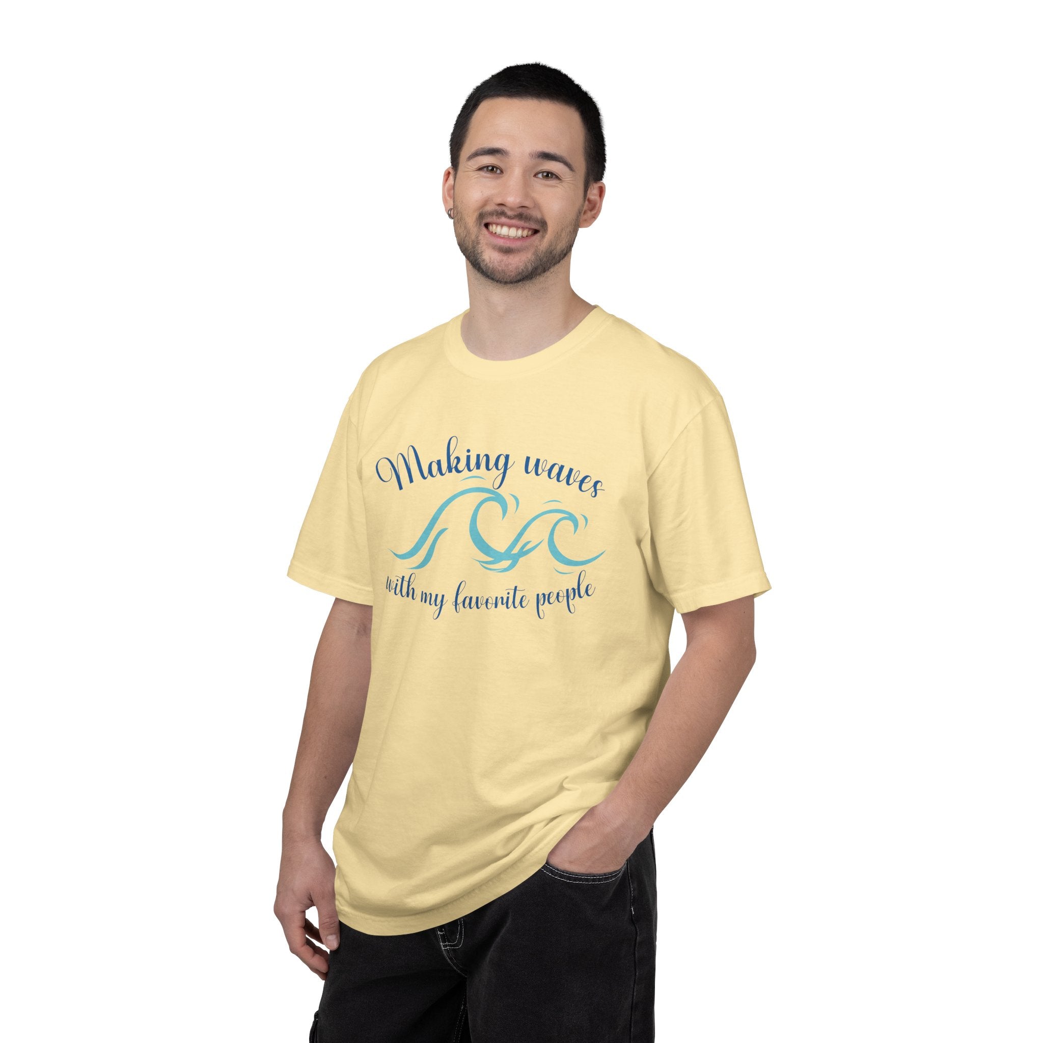 Making Waves With My Favorite People - Casual Wear, Comfort Color shirt, Cruise Shirt
