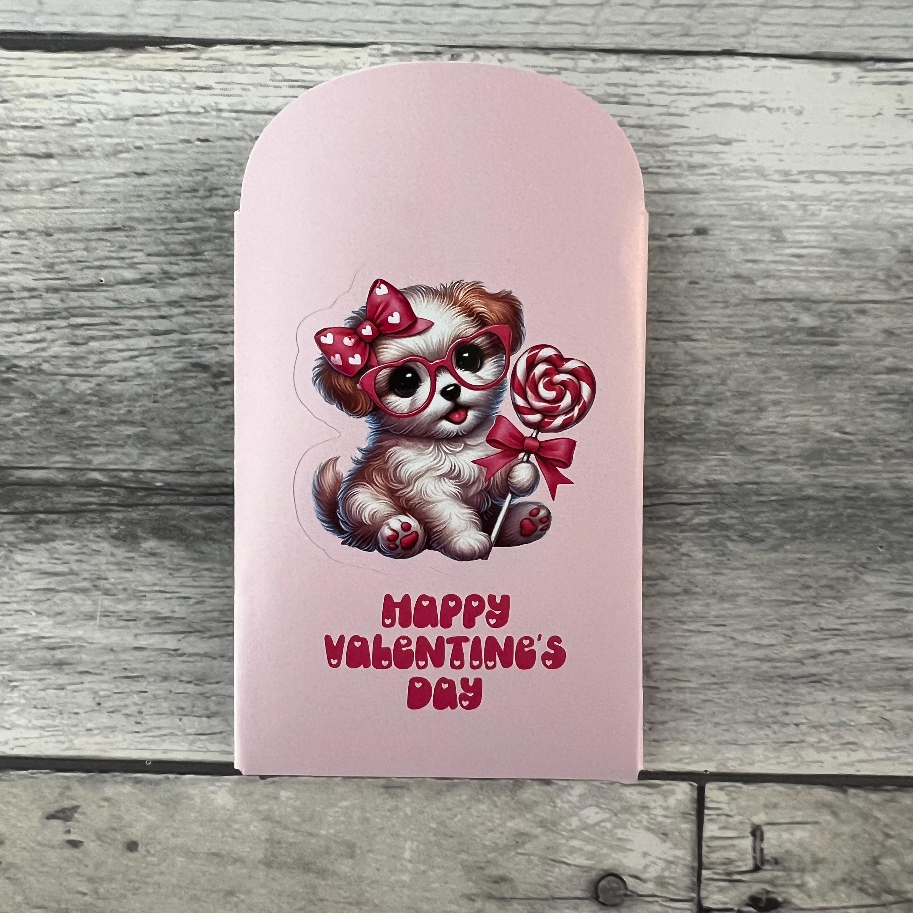 Cute Animal Valentine Envelopes (Set of 10) *candy NOT included*