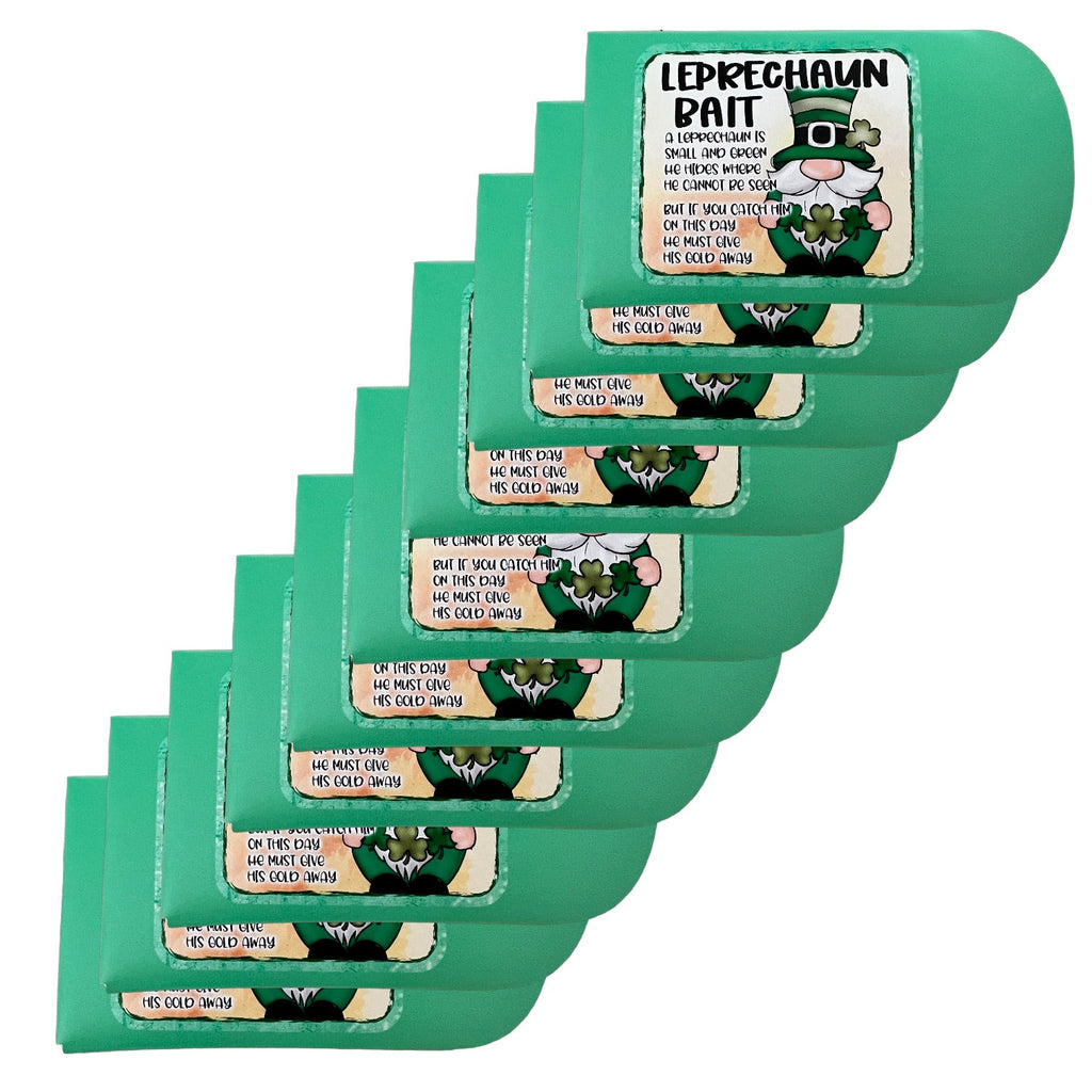 Leprechaun Bait Envelopes (Set of 10)