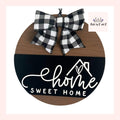 Home Sweet Home Wood Sign