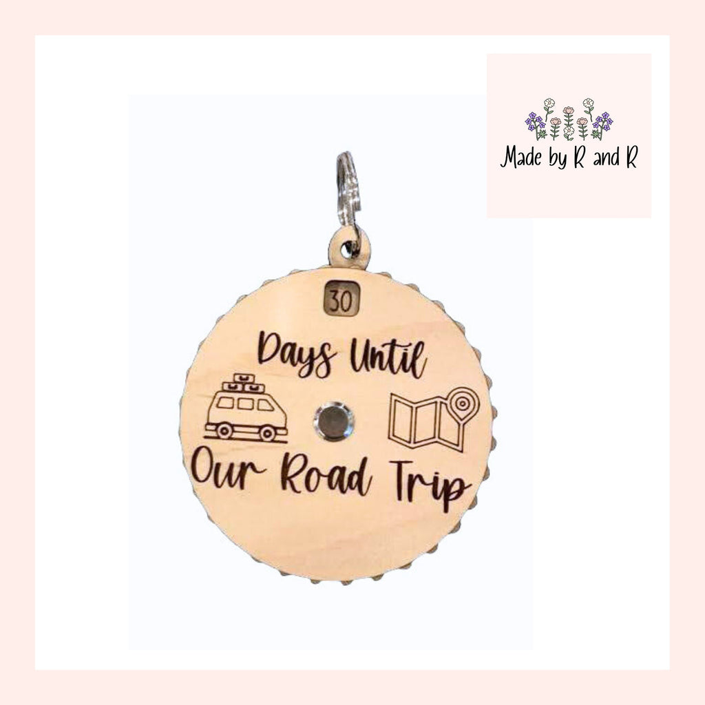 Road Trip Countdown Spinner