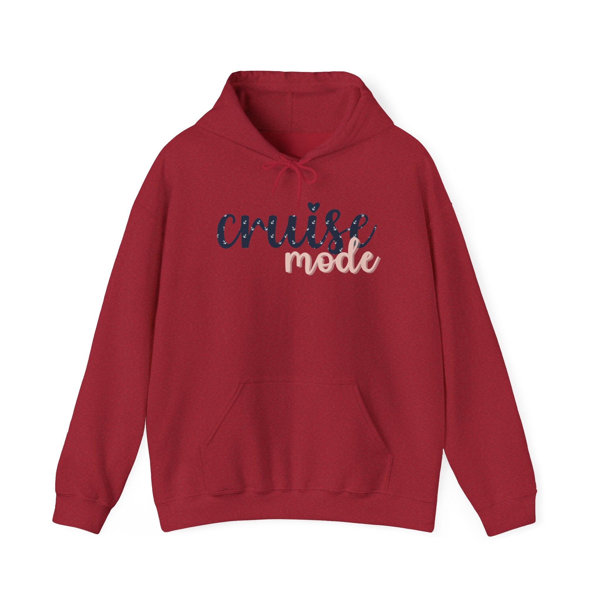 Cruise Mode Unisex Hooded Sweatshirt - Cozy Travel Apparel for Vacation, Summer Adventures, Gift for Cruise Lovers, Relaxed Style