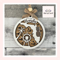 We're Going To Florida Wood Ornament