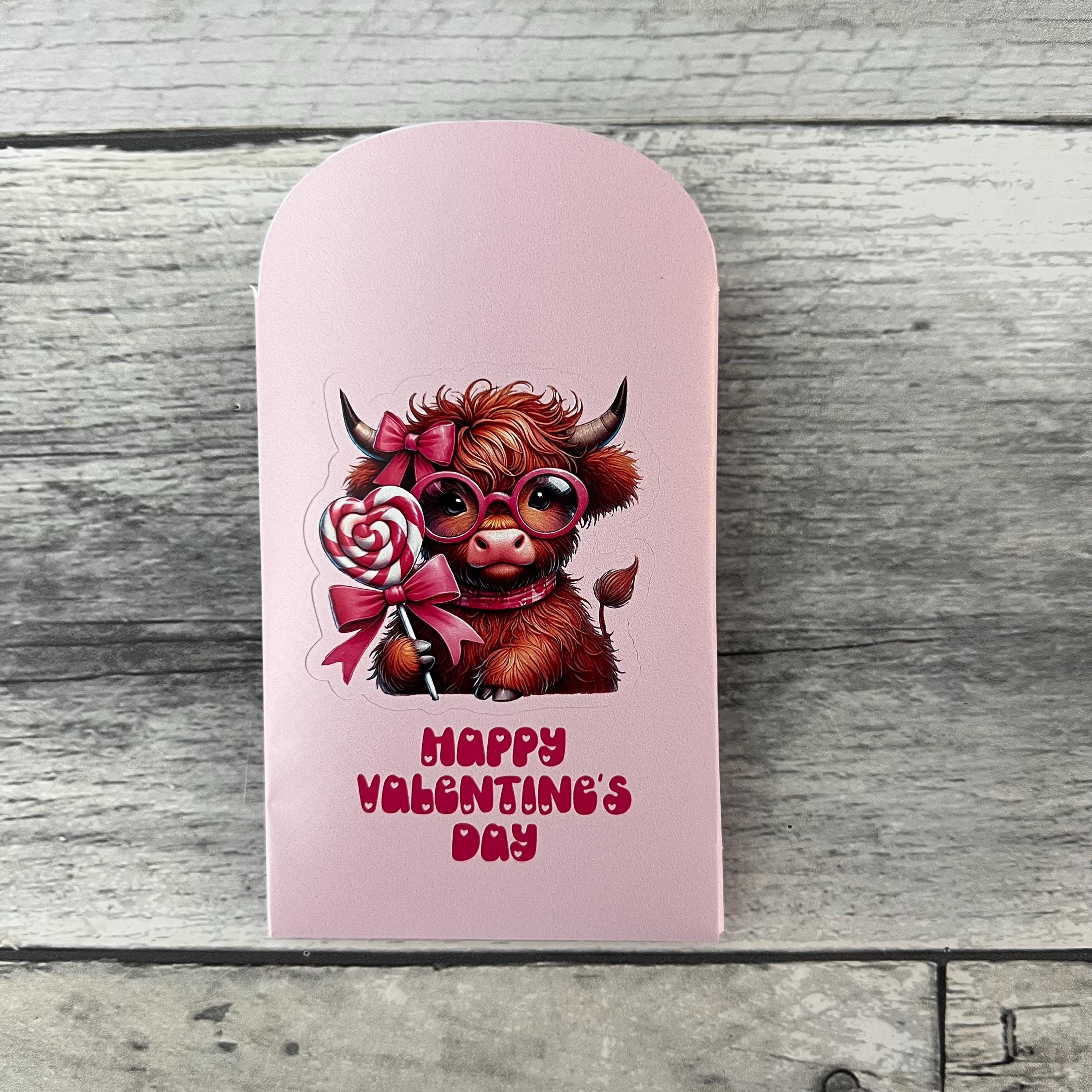 Cute Animal Valentine Envelopes (Set of 10) *candy NOT included*