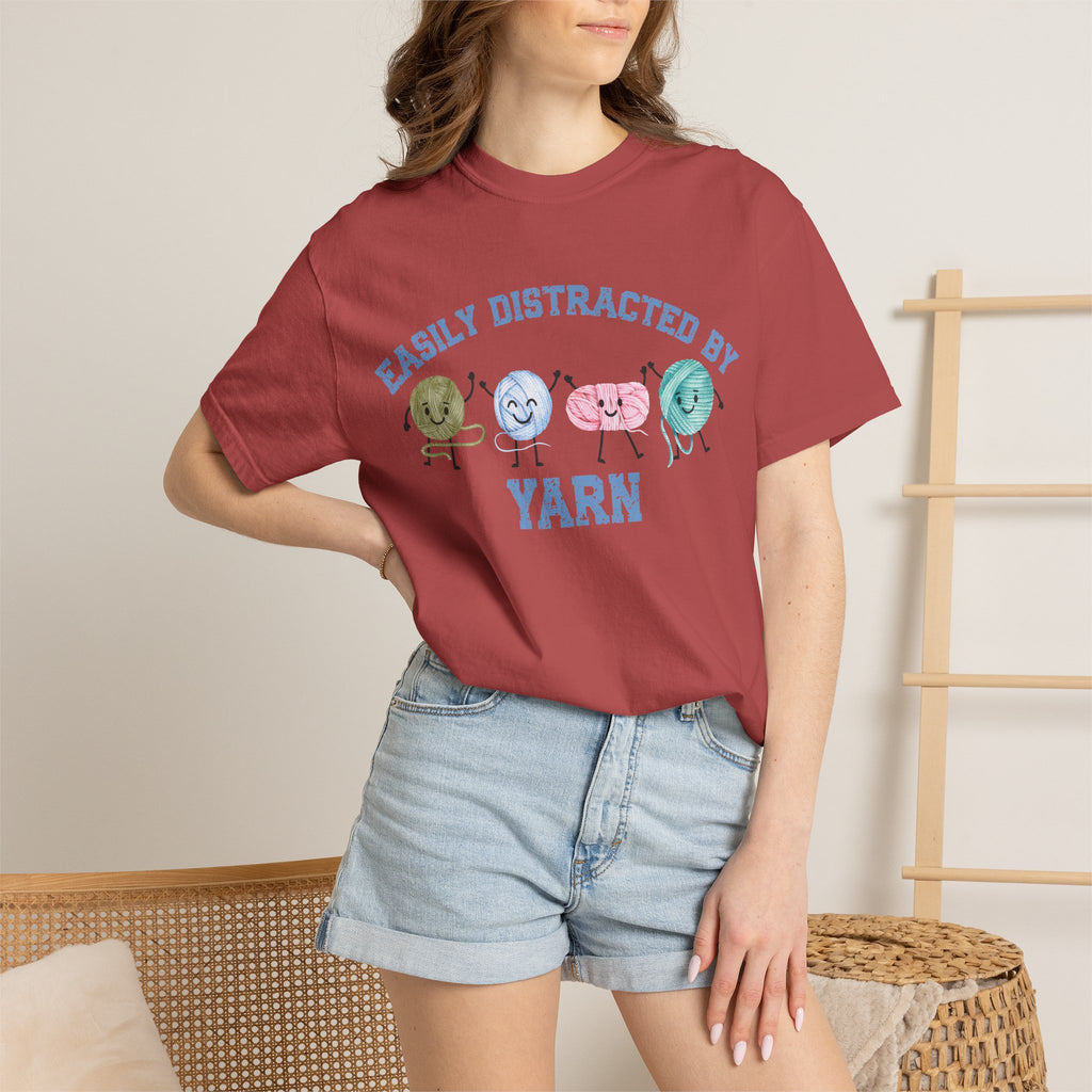 Easily Distracted By Yarn T-Shirt