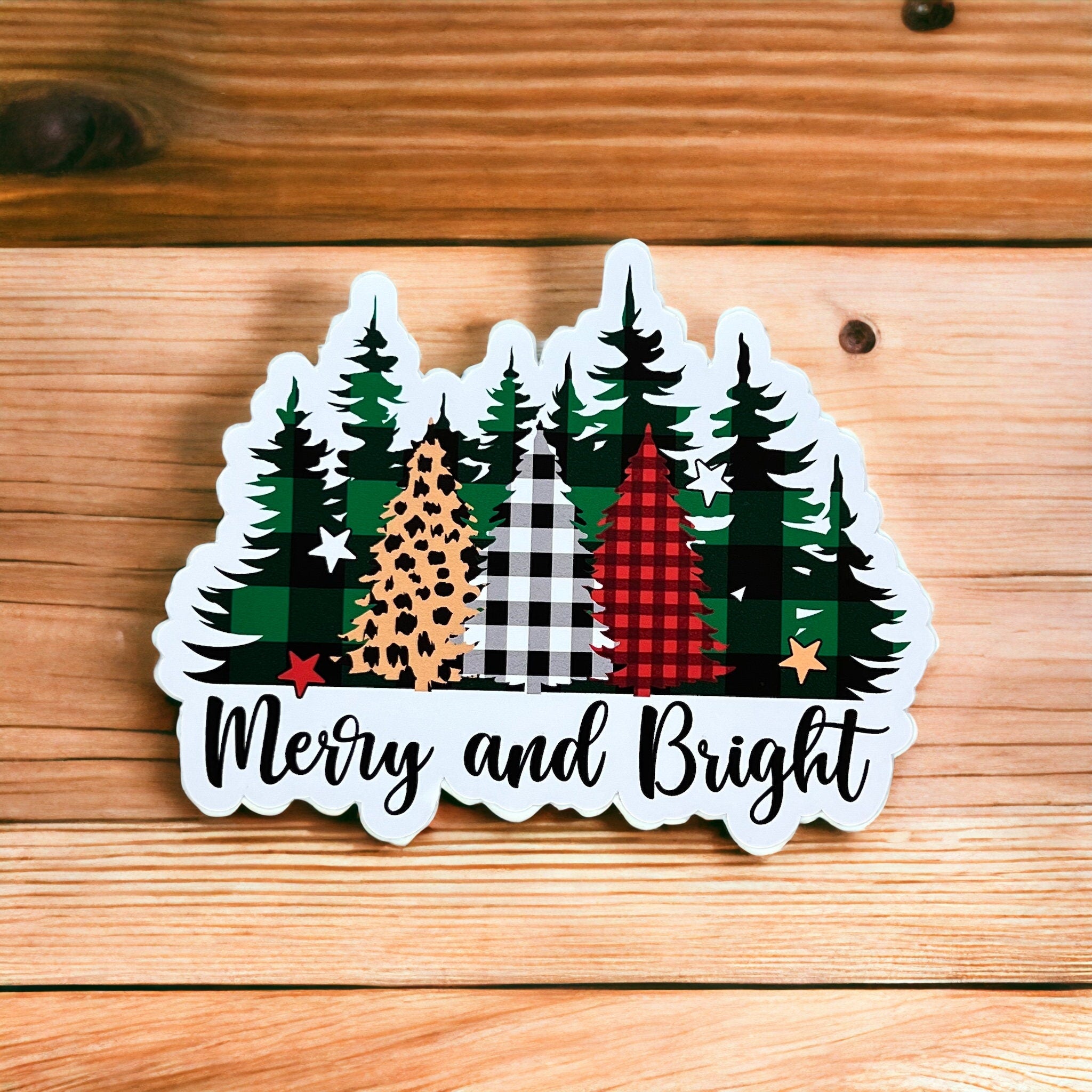 Merry and Bright Sticker