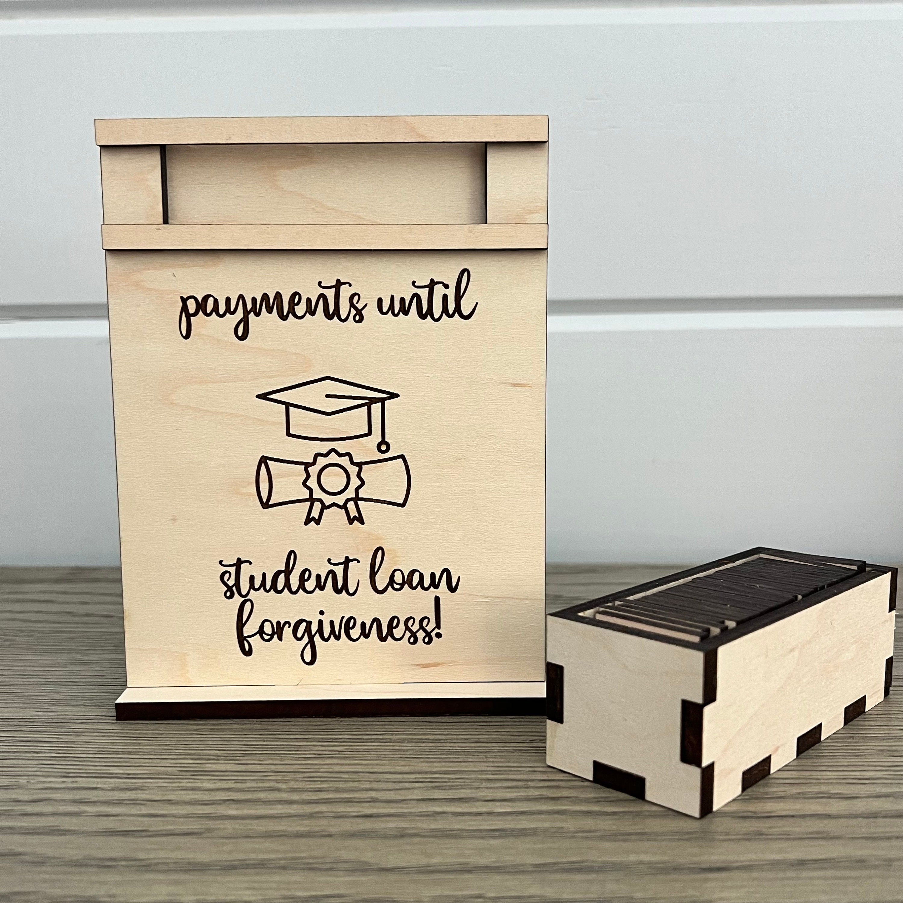 Payments Until Student Loan Forgiveness Wood Countdown