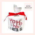 Ho Ho Ho I Gotta Go Embroidered Toilet Paper