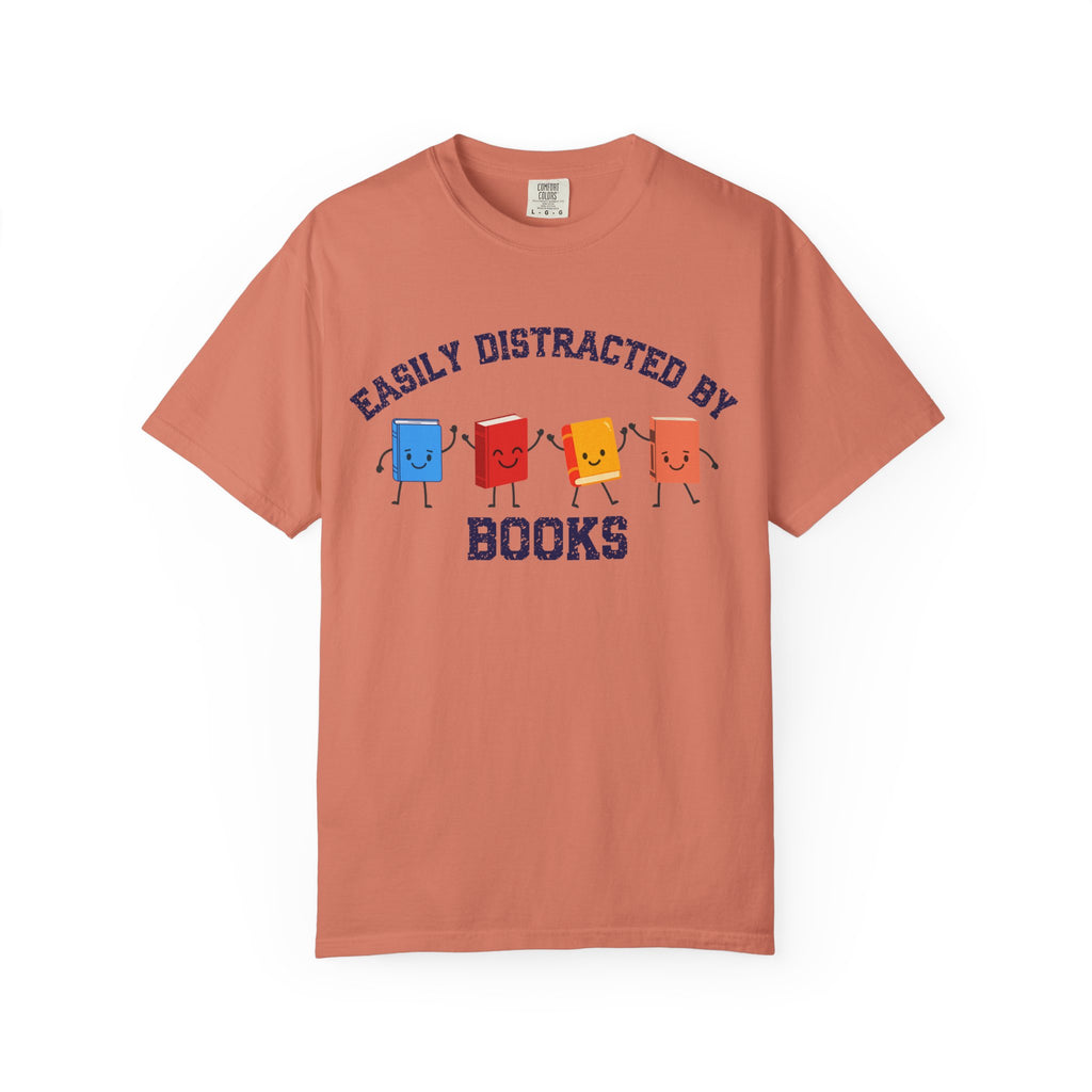 Easily Distracted By Books T-Shirt