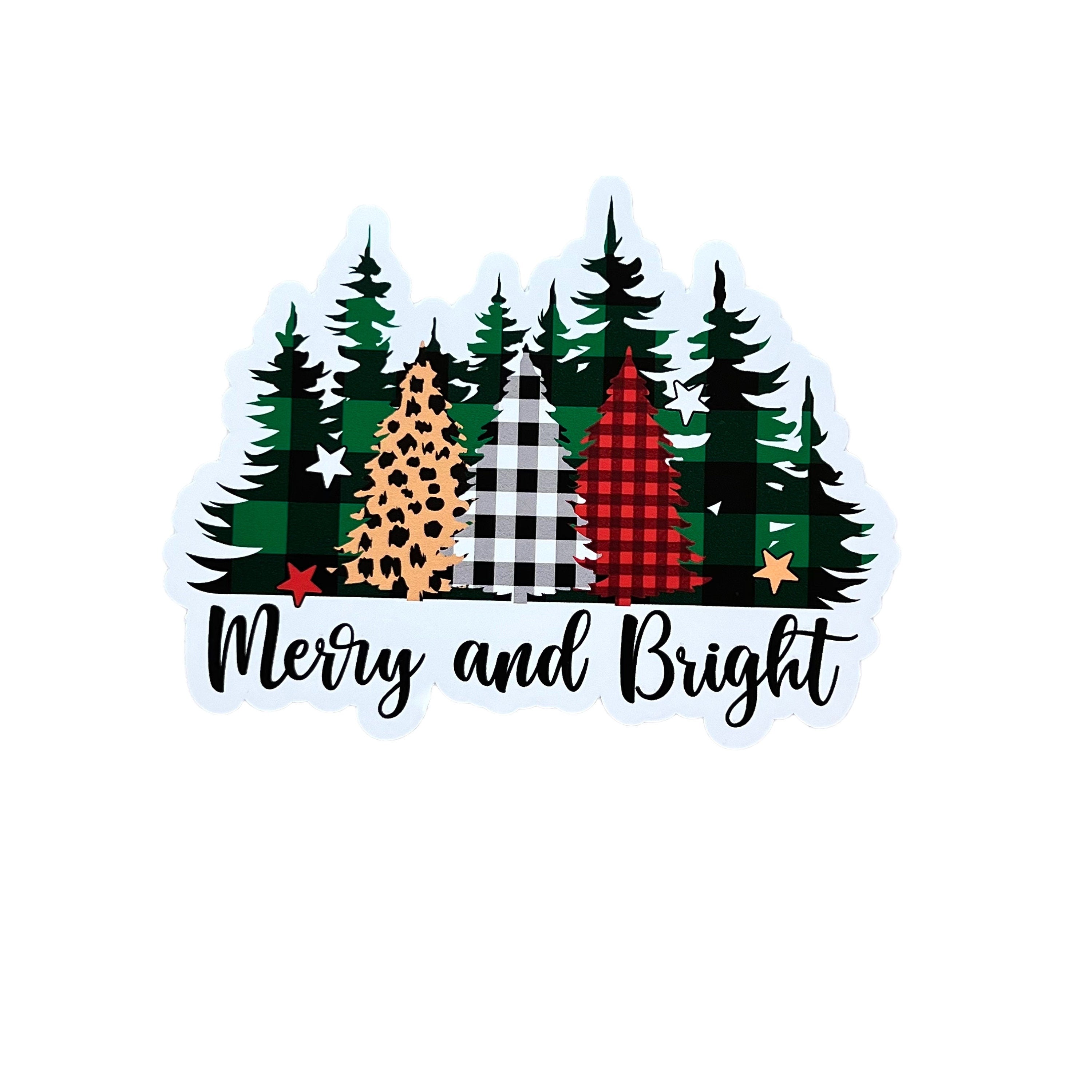 Merry and Bright Sticker