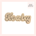 It's A Boy Wood Sign