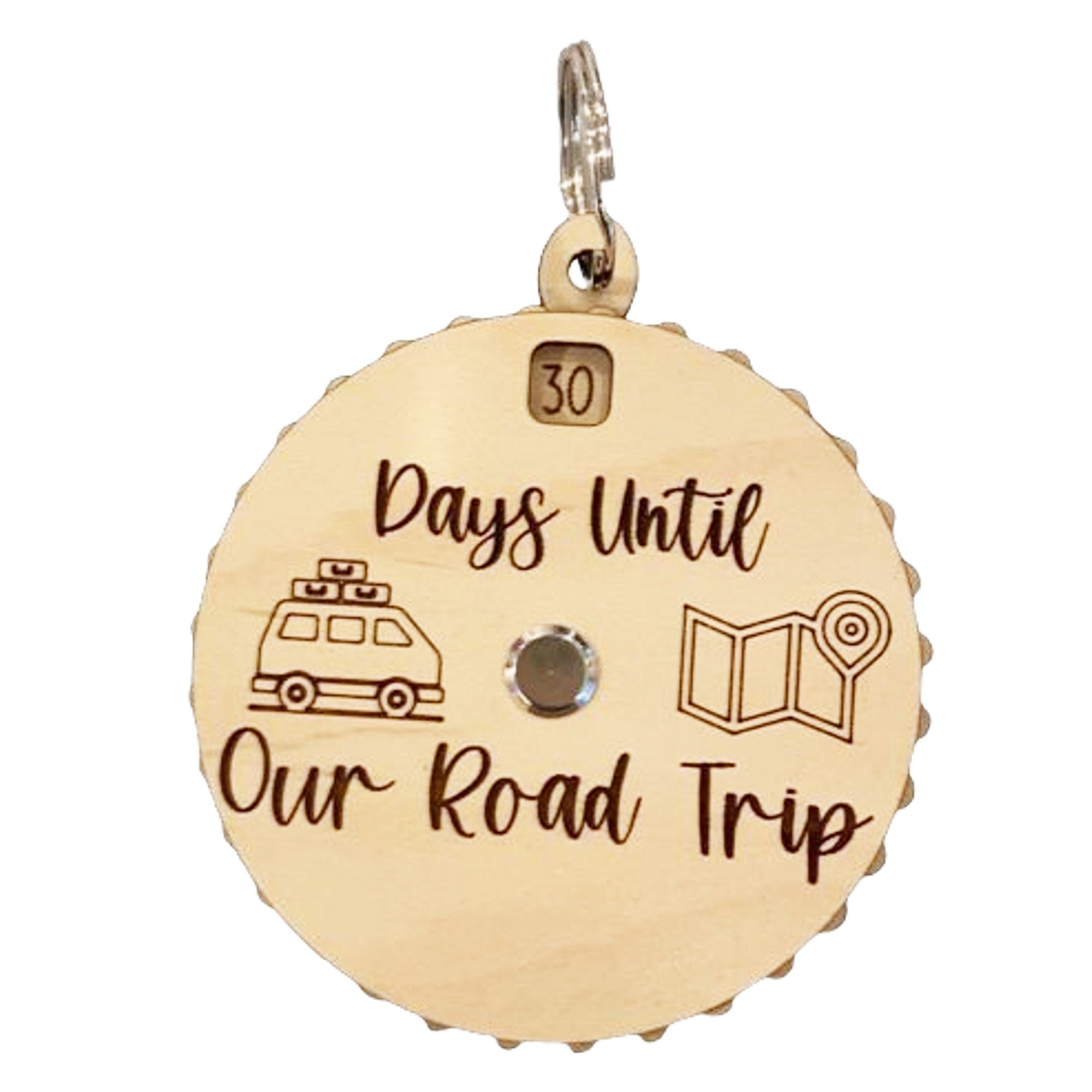 Road Trip Countdown Spinner
