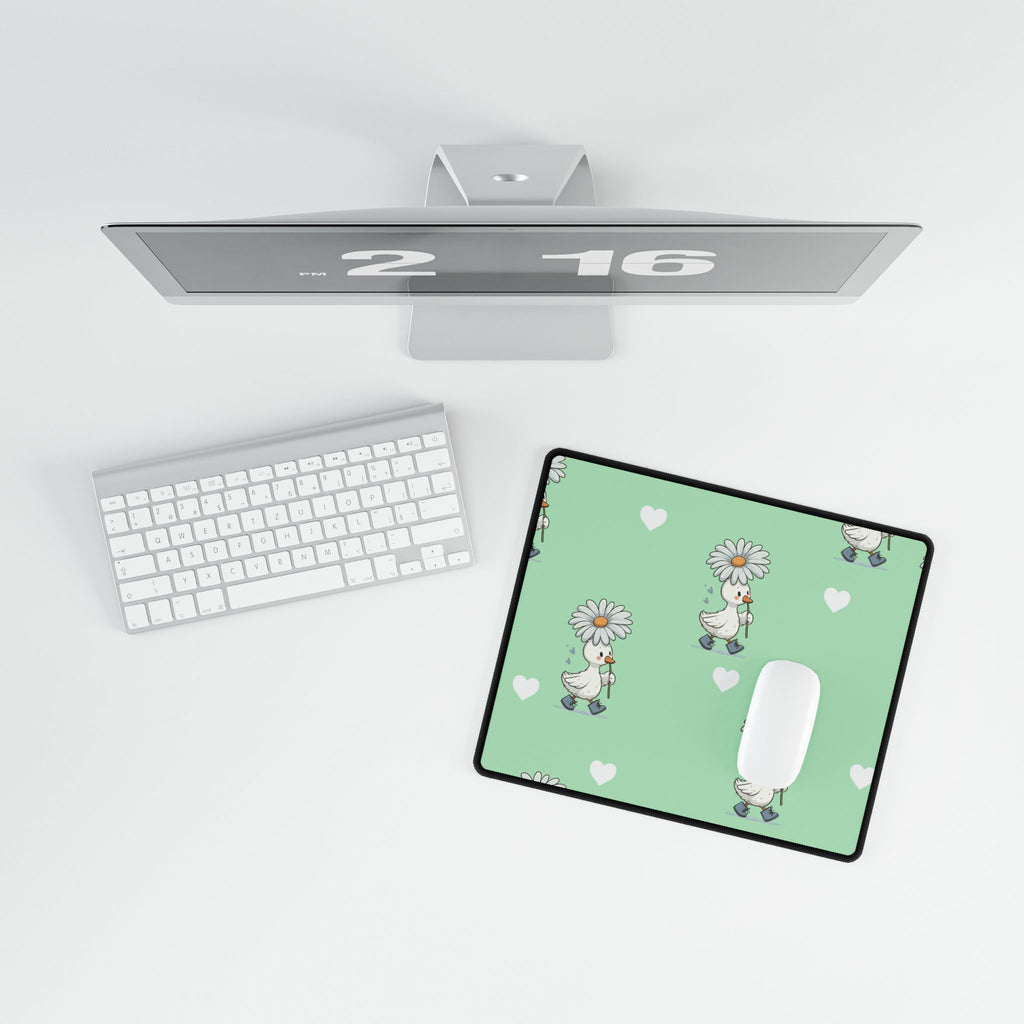 Green Goose Desk Mats and Mouse pads, Office Decor, Birthday Gifts, Home Workspace
