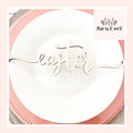 Religious Easter Place Setting Wood Words (Set of 4)