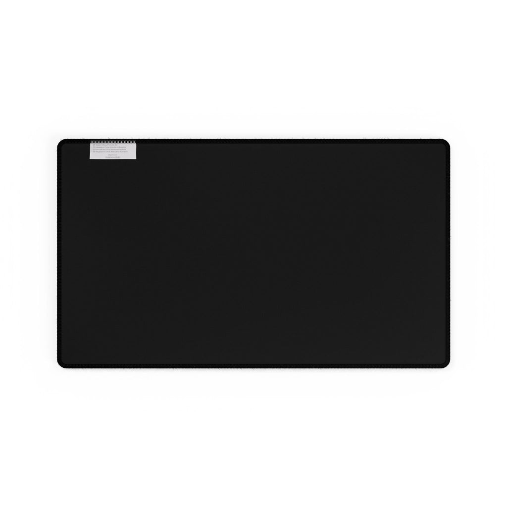Black Cruise Ship Desk Mats and Mouse pads with White Lace Anchors and Ships, Office Decor, Cruise Gifts, Home Workspace