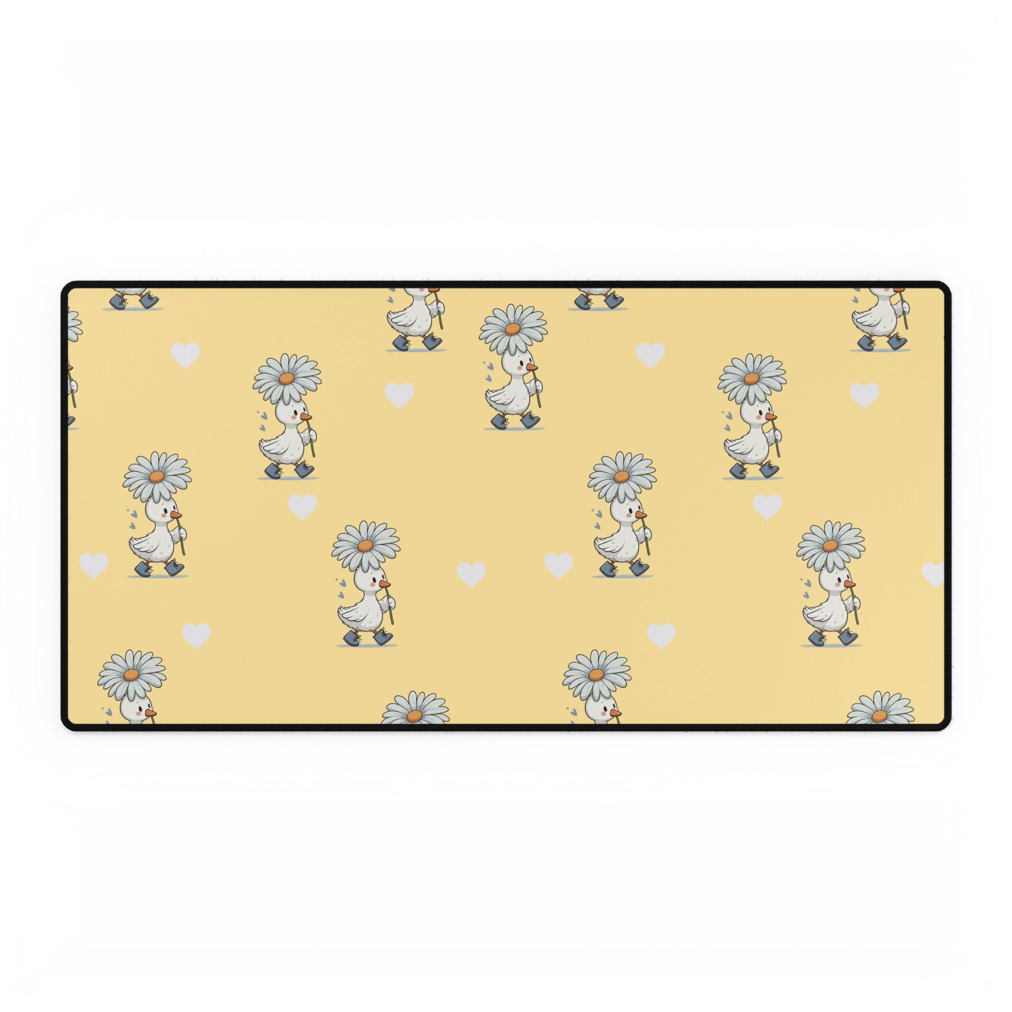 Yellow Goose Desk Mats and Mouse pads, Office Decor, Birthday Gifts, Home Workspace
