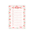 Cherry To Do Checklist Sticky Notes for Planning & Lists