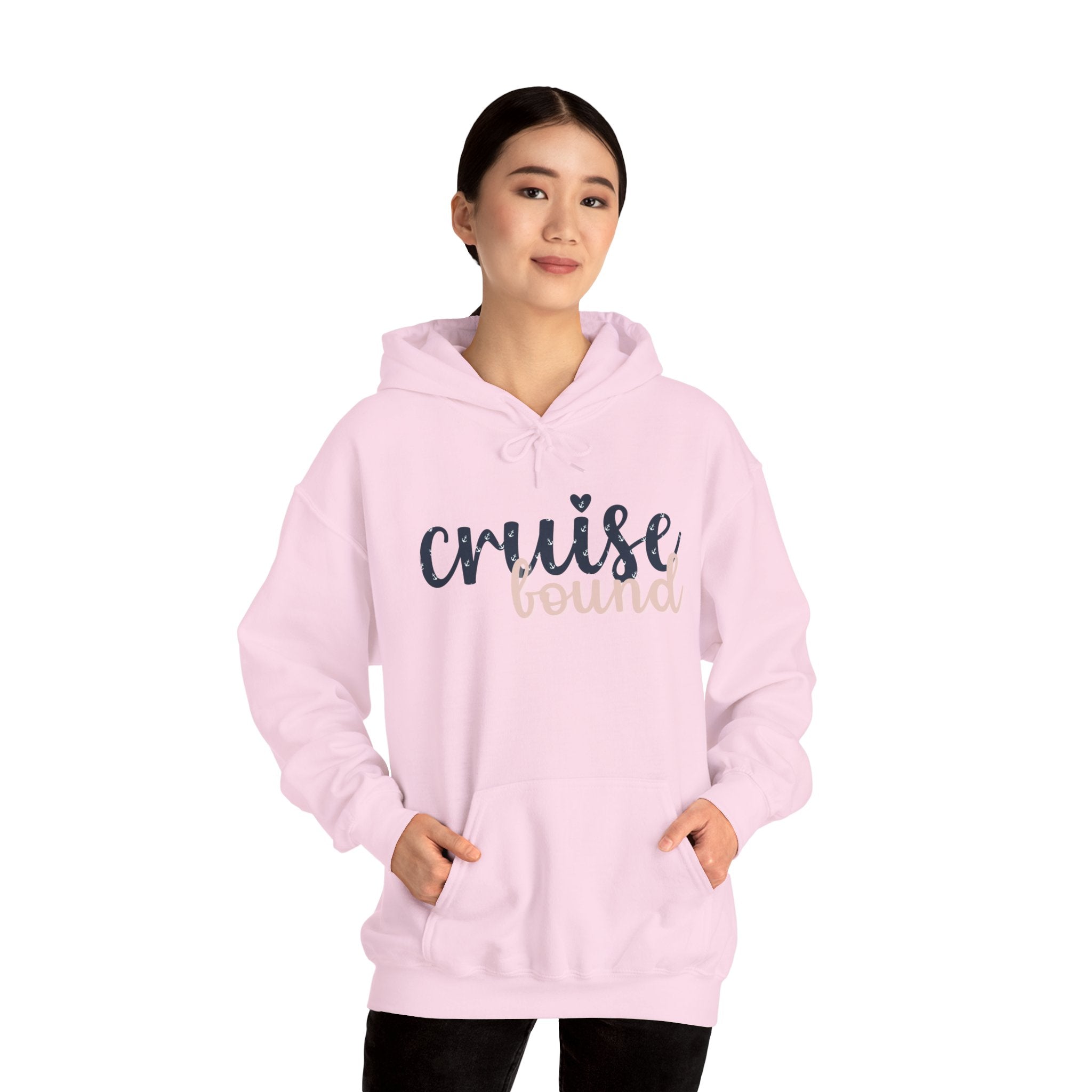 Cruise Bound Unisex Hooded Sweatshirt - Cozy Travel Apparel for Vacation, Summer Adventures, Gift for Cruise Lovers, Relaxed Style