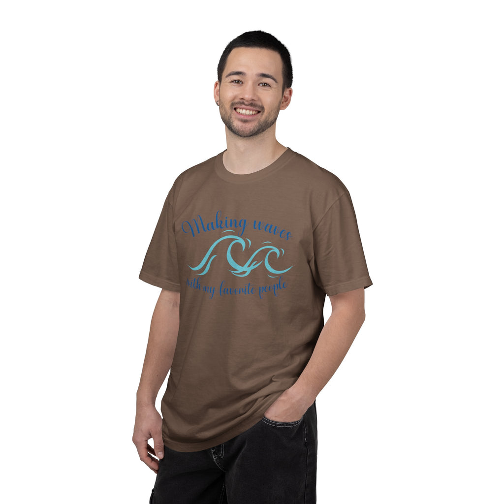 Making Waves With My Favorite People - Casual Wear, Comfort Color shirt, Cruise Shirt